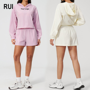 RUIQUWIN 2026 Conjunto de Shorts Ligeros y Transpirables de Talla Grande Personalizados, de Secado Rápido, para Protección Solar en Verano y Deportes al Aire Libre - Product Image 1
