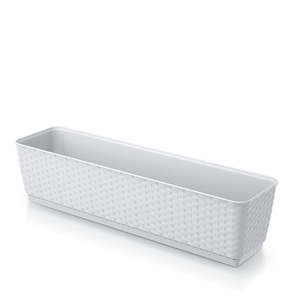 Jarrón RATOLLA 59X15.4X14.2CM BLANCO - Product Image 1