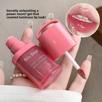 Bily Bear Sérum Protecteur de Couleur Effet Miroir – Gloss Lèvres Volumisant et Éclatant Style Coréen BL033