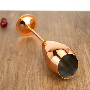 Coupe à champagne unique en forme de tulipe en acier inoxydable incassable de 200 ml, couleur personnalisée, pour fête, toast sophistiqué - Product Image 5