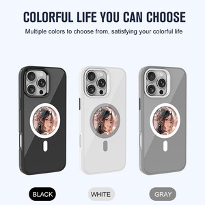 Fundas para Teléfono NFC al por Mayor, Fundas con Pantalla LED Inteligente de Tinta Electrónica, Carcasa de PC para iPhone NFC 14 15 16 Pro Max, Funda Magnética Inalámbrica DIY - Product Image 2