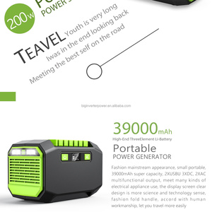 100Wh 200Wh Portable Power Station Lightweight Compact Travel Power Supply with Fast Charging for Outdoor Camping - Product Image 4
