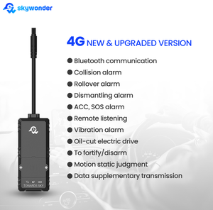 Skywonder Traceur GPS Bluetooth étanche GLONASS H8 avec tableau de bord GSM, application logicielle gratuite, antivol pour moto et véhicule, 1 an - Product Image 2