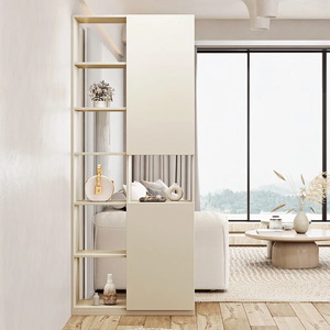 Mueble de Entrada Moderno y de Lujo, Separador de Entrada, Mueble de Almacenamiento, Aparador de Alta Gama, Mueble Decorativo, Biombo para Sala de Estar - Product Image 1