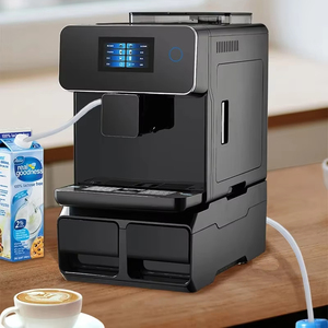 Cafetera Comercial con Pantalla Táctil, Totalmente Automática, Estilo Italiano Americano, para el Hogar, con Molienda Fresca, Modelo RM-A10, Cafetera Espresso - Product Image 6