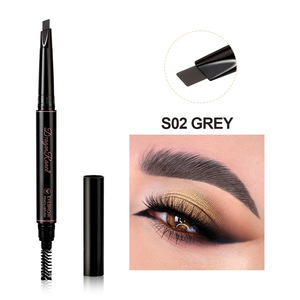 <span class=keywords><strong>Crayon</strong></span> à sourcils double embout 2-en-1 fin micro <span class=keywords><strong>Auburn</strong></span> waterproof, maquillage pour les yeux, vente en gros sous marque privée - Product Image 2