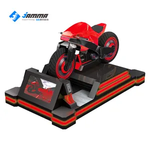 VR motor bike racing simulation 360 VR 9d cinema and ride equipment games play station with more than 100 location map