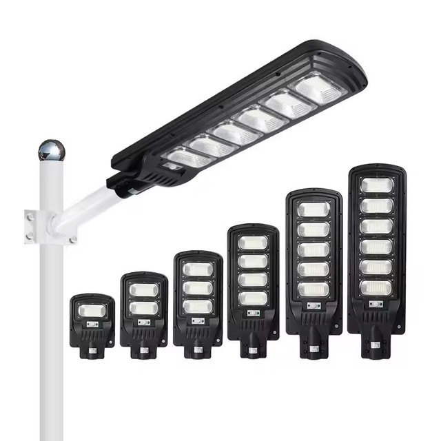 StreetLight Waterproof Ip65 Outdoor Solar Led Light 50w 100w 150w 200w 250w 300w Integrated All in One Led Solar Street Light