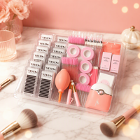 Kit d'entraînement et d'exercice pour cils VEYES, ensemble de têtes de mannequin pour maquillage, kits d'extension de cils individuels à marque privée