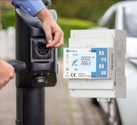 Medidor de Energía Trifásico Rayfull TC55DS 5A 1A con Pinza Amperimétrica, Riel DIN, RS485 Modbus, Medidor de Energía Solar, Medidor Inteligente