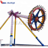 Équipement de parc d'attractions attrayant, balançoire, manèges à grand pendule