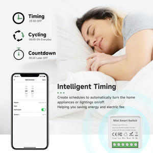 Module d'interrupteur intelligent DIY TUYA ZigBee On-Off 1 voie à double commande encastré - Product Image 5