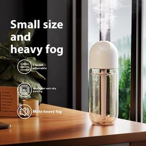เครื่องทำความชื้นแบบพกพาสำหรับใช้ในรถขนาดเล็กละอองน้ำปริมาณมากให้ความชุ่มชื้นแก่โต๊ะสำนักงาน - Product Image 3