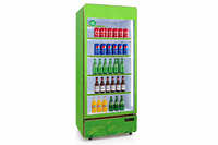 Refrigerador de una Puerta de Vidrio Grande de 718L con Enfriamiento por Compresor, Ideal para Supermercados, Hoteles y Uso Doméstico, Venta Directa de Fábrica