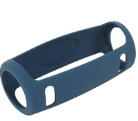 Étui de transport flexible en silicone pour haut-parleur portable J BL Xtreme 3 (noir)