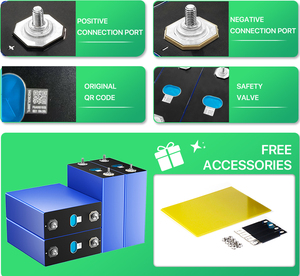 Advanced 314Ah LiFePO4 Cell 3,2 V con tecnología de equilibrio pasivo garantiza la longevidad y el rendimiento óptimo - Product Image 5