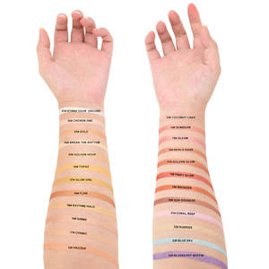 Marque privée Vegan Shimmer <span class=keywords><strong>Surligneur</strong></span> Visage Corps Éclaircir Illuminateur Maquillage <span class=keywords><strong>Surligneur</strong></span> Poudre Pressée En Gros - Product Image 3