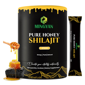 Factory OEM/ODM <strong>Pure</strong> Himalayan <strong>Shilajit</strong> Resin Sachet with Organic Honey <strong>Shilajit</strong> Honey Sticks Private Label - Product Image 1