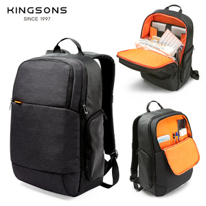 Kingsons Laptop Backpack 20-39L USB Charging Business Travel Men's Computer Bag With Color Blocking Design - Product Image 1