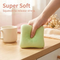 Jouets sensoriels anti-stress en forme de pain grillé au beurre, souples et à remontée lente, pour adultes