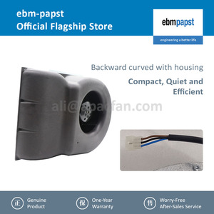 Ventilador centrífugo curvo hacia atrás de CA de 230 V y 190 mm, ebm-papst K2E190-AB77-09(6SY7000-0AB28), para ventilación industrial. - Product Image 2