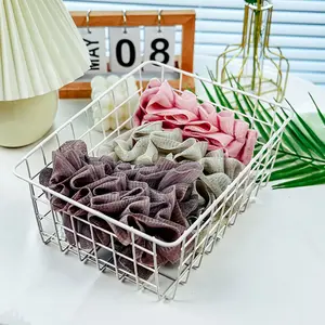 2-In-1 Bath Ball Towel Loofah With Drawstring Closure For Soap Soft Exfoliating Mesh Shower Sponge Skin Care Bathing Tool - Product Image 6