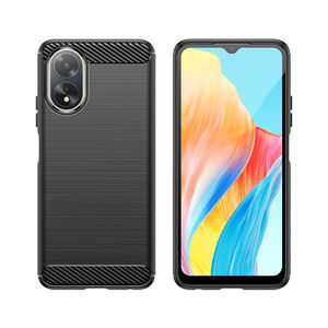 Jmax alta calidad de fibra de carbono cepillado suave TPU <span class=keywords><strong>a</strong></span> prueba de golpes caja del teléfono móvil para <span class=keywords><strong>OPPO</strong></span> 17K 18 38 60 <span class=keywords><strong>78</strong></span> 4G - Product Image 2