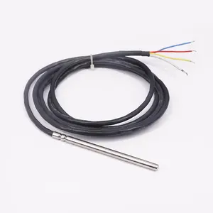 High Quality Industrial Dual-core 4-wire Rtd Pt100 High-precision K Type Thermocouple Probe Temperature Sensor