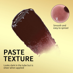Nuevo Bálsamo Labial Lakerain <span class=keywords><strong>Black</strong></span> <span class=keywords><strong>Honey</strong></span>, Hidratante, Impermeable, Maquillaje Mineral, Antiadherente, Larga Duración, Lápiz Labial Mate Aterciopelado - Product Image 5