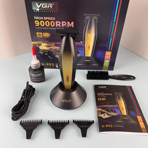 Cortadora de Pelo VGR V-270 con Cuchilla de Cerámica y Motor de 9000 RPM, Recortadora de Pelo Profesional Inalámbrica para Estilistas y Barberos - Product Image 5