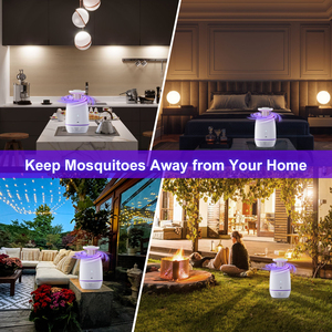 Trampa electrónica pegajosa <span class=keywords><strong>para</strong></span> mosquitos de succión 3 en 1 <span class=keywords><strong>para</strong></span> interiores, alto voltaje, 395 nm, luz UV, atrayente, descarga eléctrica, Zapper <span class=keywords><strong>para</strong></span> insectos - Product Image 4