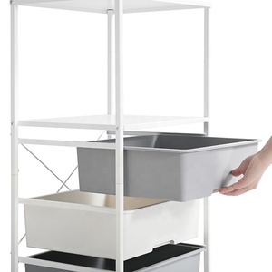 Xe Đẩy Dụng Cụ Sắp Xếp Đồ Thủ Công Tiện Ích Cho Thẩm Mỹ Viện Trường Học Tại Nhà Xe Đẩy 3 Ngăn Kéo Đựng Đồ Có Bánh Xe Bằng Nhựa - Product Image 5