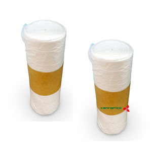 Usine directe OEM ODM sacs en plastique personnalisés sur rouleau avec impression de logo pour supermarchés, cuisines et restaurants - Product Image 1