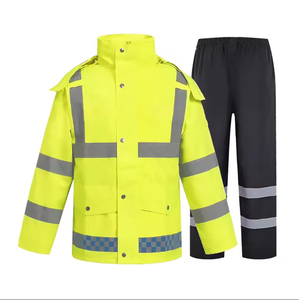 <span class=keywords><strong>Impermeabile</strong></span> <span class=keywords><strong>Classico</strong></span> da <span class=keywords><strong>Uomo</strong></span>, Antivento, Traspirante, Riutilizzabile per Escursionismo con Design Altamente Riflettente - Product Image 3