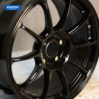 Rines Personalizados Nuevos de Aleación de Aluminio Forjado de Varias Radios DEAN DP185 para BMW-140, 19/20/21/22 Pulgadas, 5x112/114.3/120, Negro Brillante