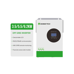 อินเวอร์เตอร์ 3kw 5kw 5.5kw 3.5kw 48v 24v คลื่นไซน์บริสุทธิ์ 220v มีสินค้าในสต็อกสำหรับระบบโซลาร์เซลล์แบบออฟกริดและไฮบริด SK 5500P-48L Offgri - Product Image 5