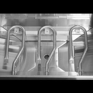 Nhiệm Vụ Nặng Nề Sang Trọng Cao Cấp Hiện Đại SUS304 Thép Không Gỉ <span class=keywords><strong>Drop</strong></span>-Trong Ngoài Trời Nướng BBQ BBQ Nướng Với 3 Đầu Đốt LPG ng Gas Nắp - Product Image 3