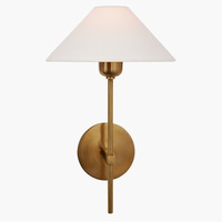Lampe murale LED de style américain en cuivre, best-seller transfrontalier, lumière chaude pour chambre à coucher, chevet, couloir