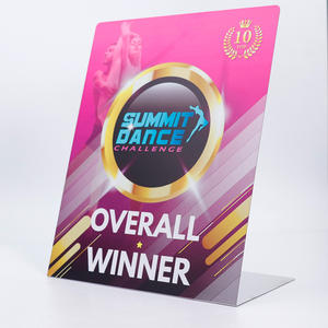 الشركة المصنعة للبيع بالجملة مخصص 3D الايرلنديون بريق الاطفال ميداليات الرقص المعدنية والجوائز مع اسهم - Product Image 6