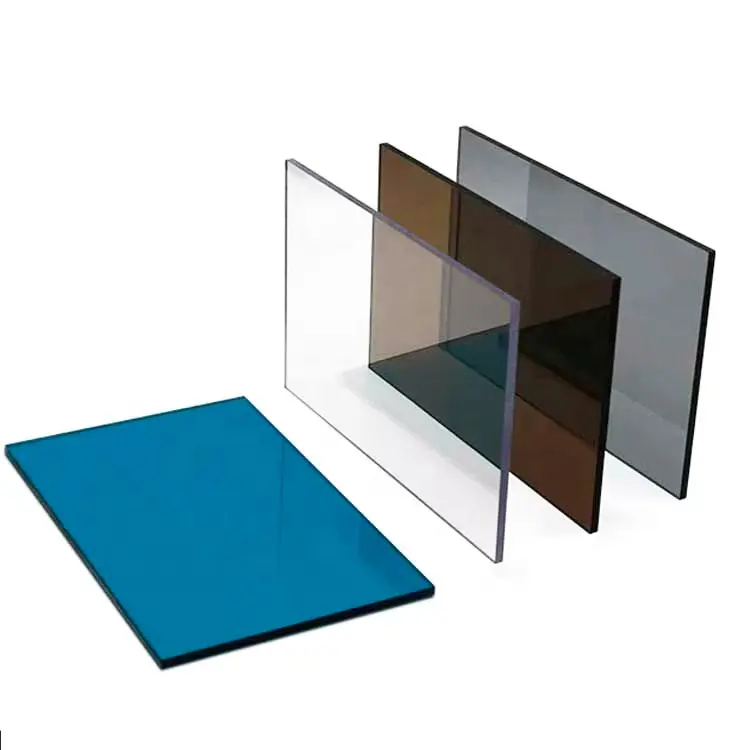 Transparent PC solid sheet / 4x8 polycarbonate sheet sun shade