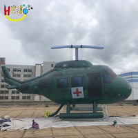 Helicóptero Inflable Gigante Personalizado para Eventos Publicitarios