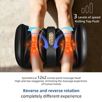Masseur de pieds sans fil Ekang PL-8801, rouleau de massage Shiatsu pour les pieds et les jambes, appareil de massage des mollets avec chaleur