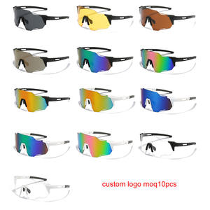 Lunettes de Soleil de Sport Tendance pour Homme, surdimensionnées, pour le cyclisme, la course et le vélo en plein air, Protection UV400 - Product Image 1