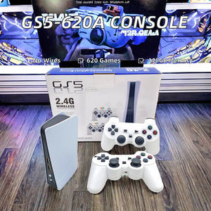 Mini <span class=keywords><strong>console</strong></span> de jeu HD <span class=keywords><strong>GS5</strong></span>-620A, version sans fil 2.4G avec deux joysticks, profitez du jeu dans le salon - Product Image 2