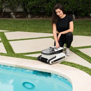 <span class=keywords><strong>Robot</strong></span> de nettoyage de <span class=keywords><strong>piscine</strong></span> <span class=keywords><strong>Shark</strong></span>, acier inoxydable de haute qualité, aspiration automatique sans fil pour piscines et spas avec batterie au lithium - Product Image 3