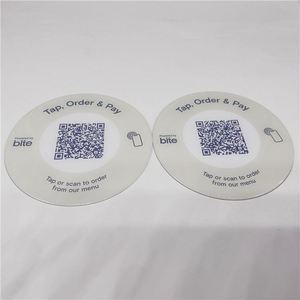 Etiqueta NFC de Epoxi Personalizada de Gran Tamaño, 10 cm de Diámetro, para Menús de Restaurantes, 2026 - Product Image 3