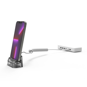 8-Port Anti-Theft <b>USB</b>-<b>C</b> Charging System 120dB Alarm & Wireless Remote for 3C Stores ABS Material TCP Network - Product Image 3