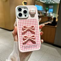 Coque Souple TPU Tendance avec Nœud Papillon pour Téléphones Vivo Y05 Y28 Y38 Y31 Y58 Y21 Y04