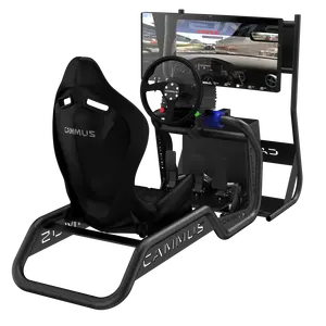 Real core racing simulation experience Comfortable racing seat Simulated body dynamics Large equipment simulator