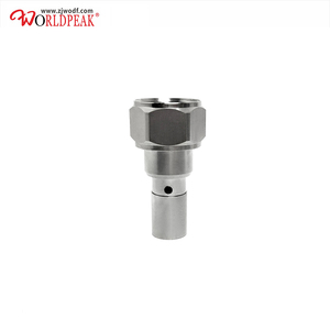 Réduction d'usine L20 Connecteur Mini DIN mâle droit à souder 4.<span class=keywords><strong>3</strong></span>-10 pour câble coaxial <span class=keywords><strong>Superflex</strong></span> <span class=keywords><strong>3</strong></span>/8" 50Ω Faible PIM -160dBc 6GHz - Product Image 3